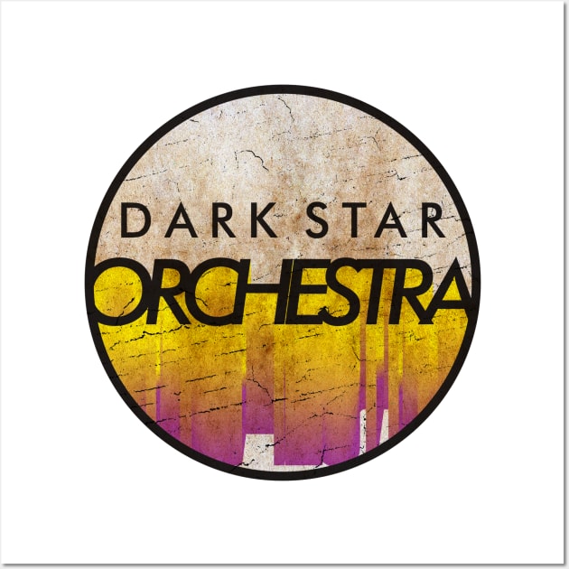 Dark Star Orchestra - VINTAGE YELLOW CIRCLE Wall Art by GLOBALARTWORD